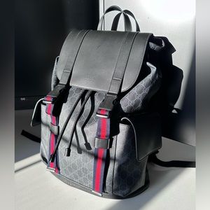 Gucci Monogram Backpack